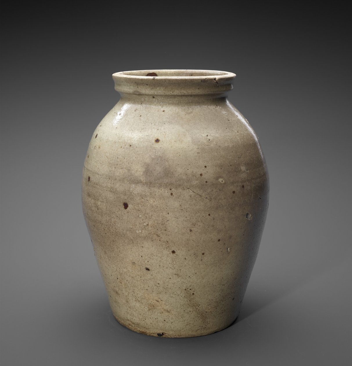 Jar, c. 1850-1883 (lúgos mázas kerámia) alkotó: John Davis (attr.to) Leopard