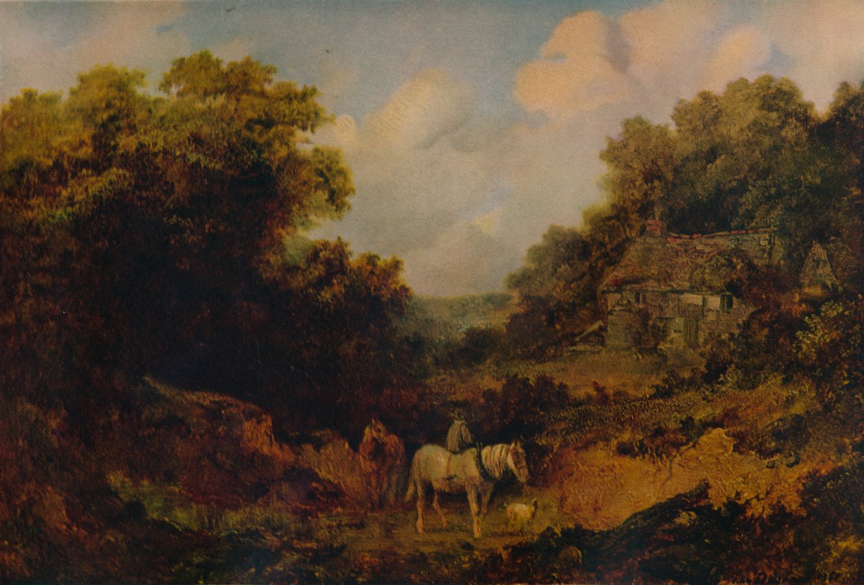 „Lane Scene”, 1851, 1935 alkotó: John Dearman