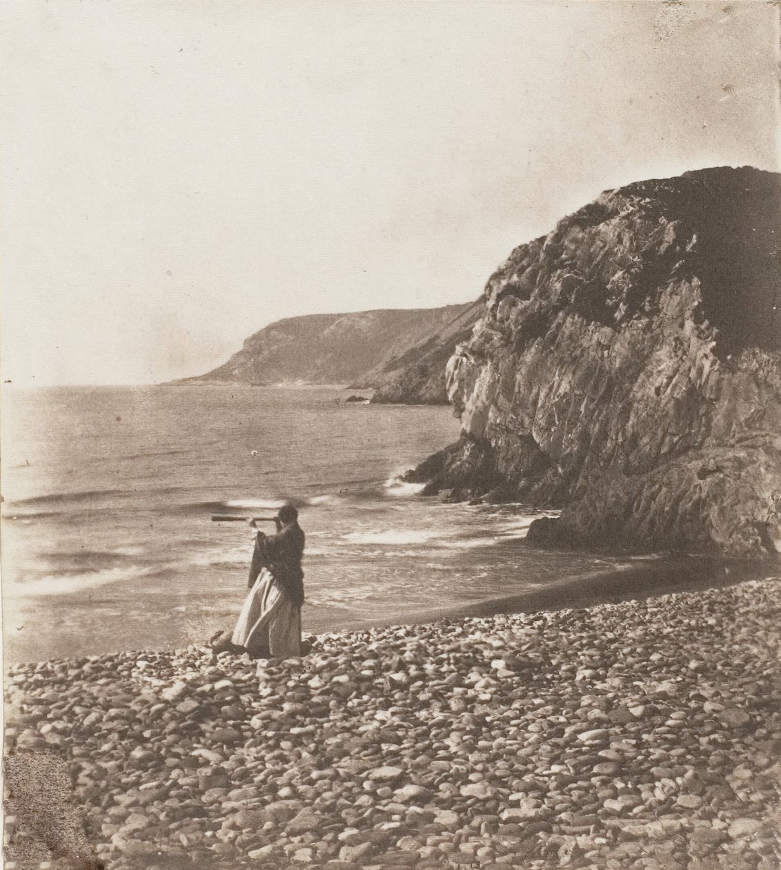 Szelek és hullámok, 1853-56. alkotó: John Dillwyn Llewelyn