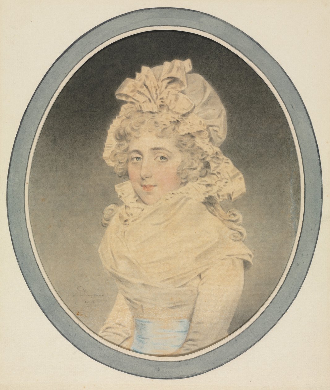 Lady Caroline Wrottesley alkotó: John Downman