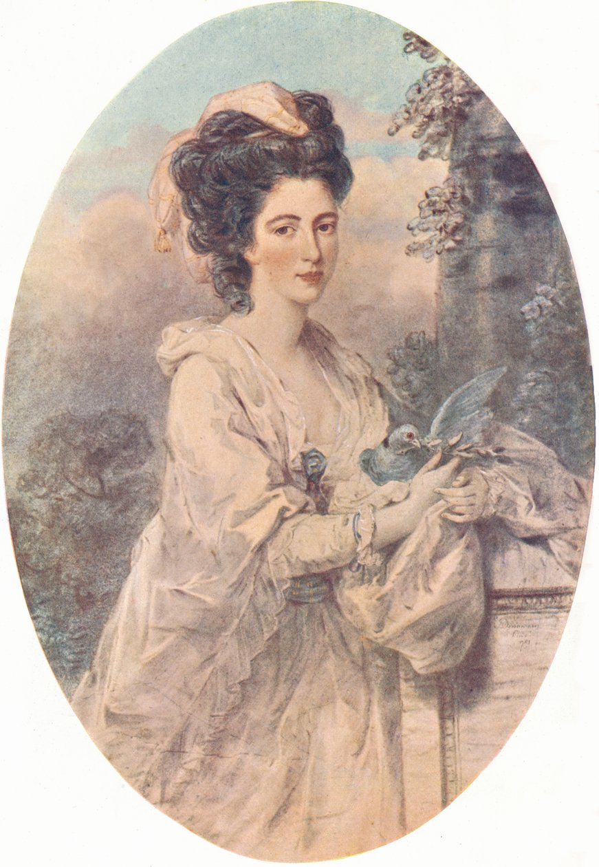 Miss Isabella Hunter, 1781, 1907 alkotó: John Downman