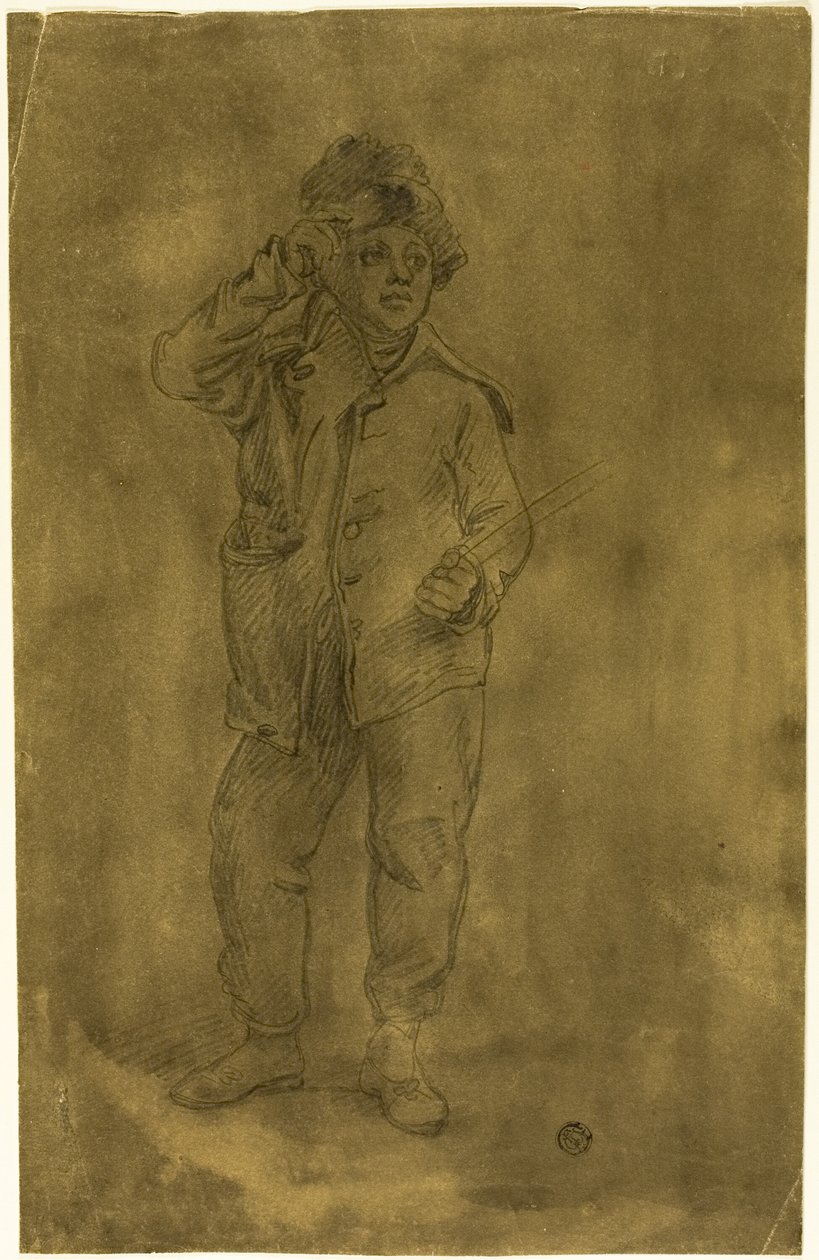 Álló fiú alkotó: John Downman
