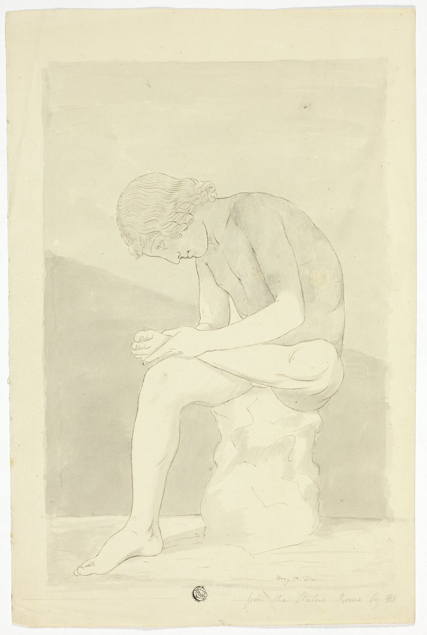 A tövisszedő (Lo Spinario) alkotó: John Downman