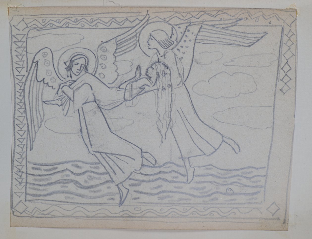 Untitled [Study for St Bride alkotó: John Duncan