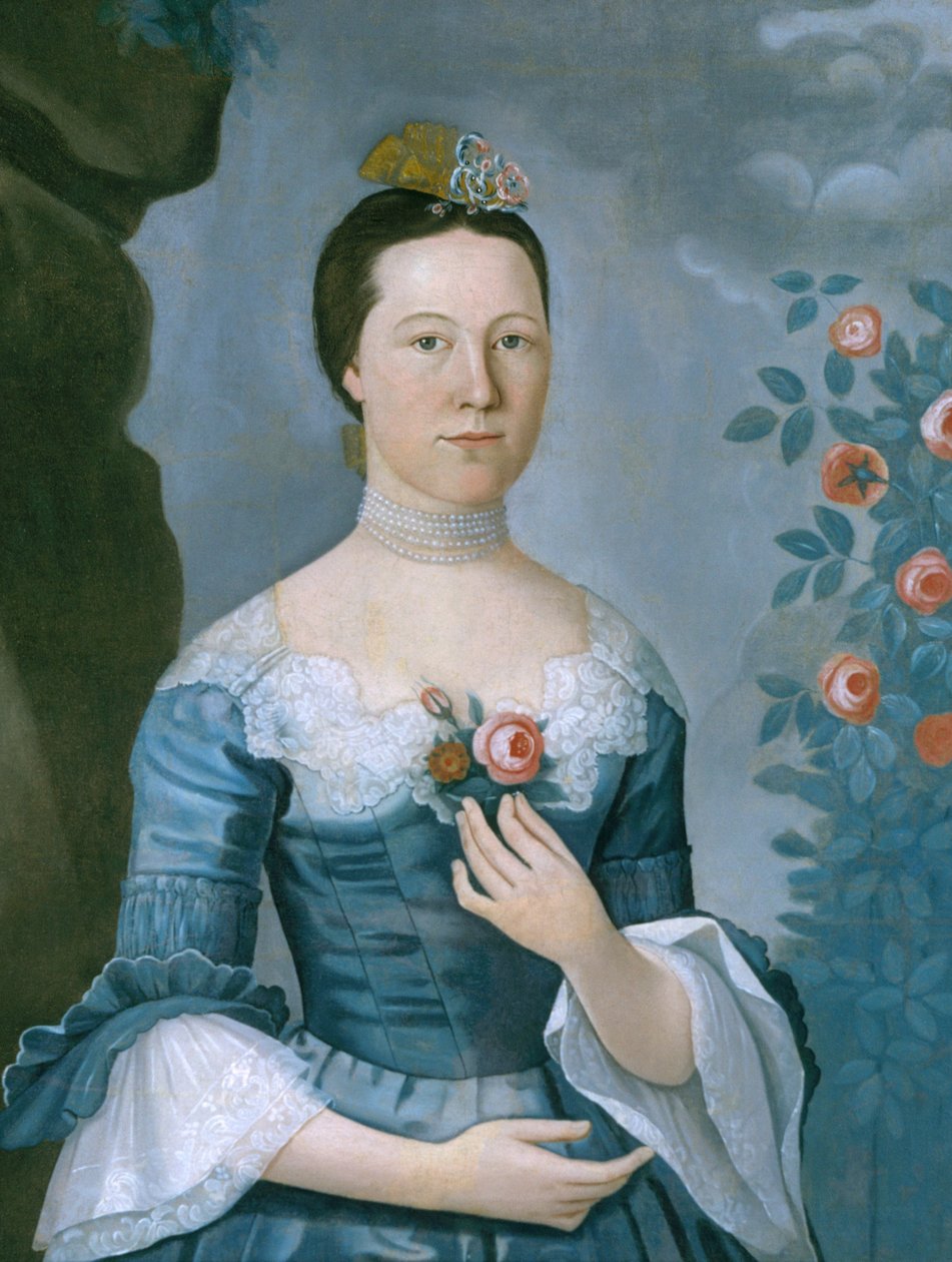 Susannah vagy Mary Bontecou, kb. 1768-70. alkotó: John Durand