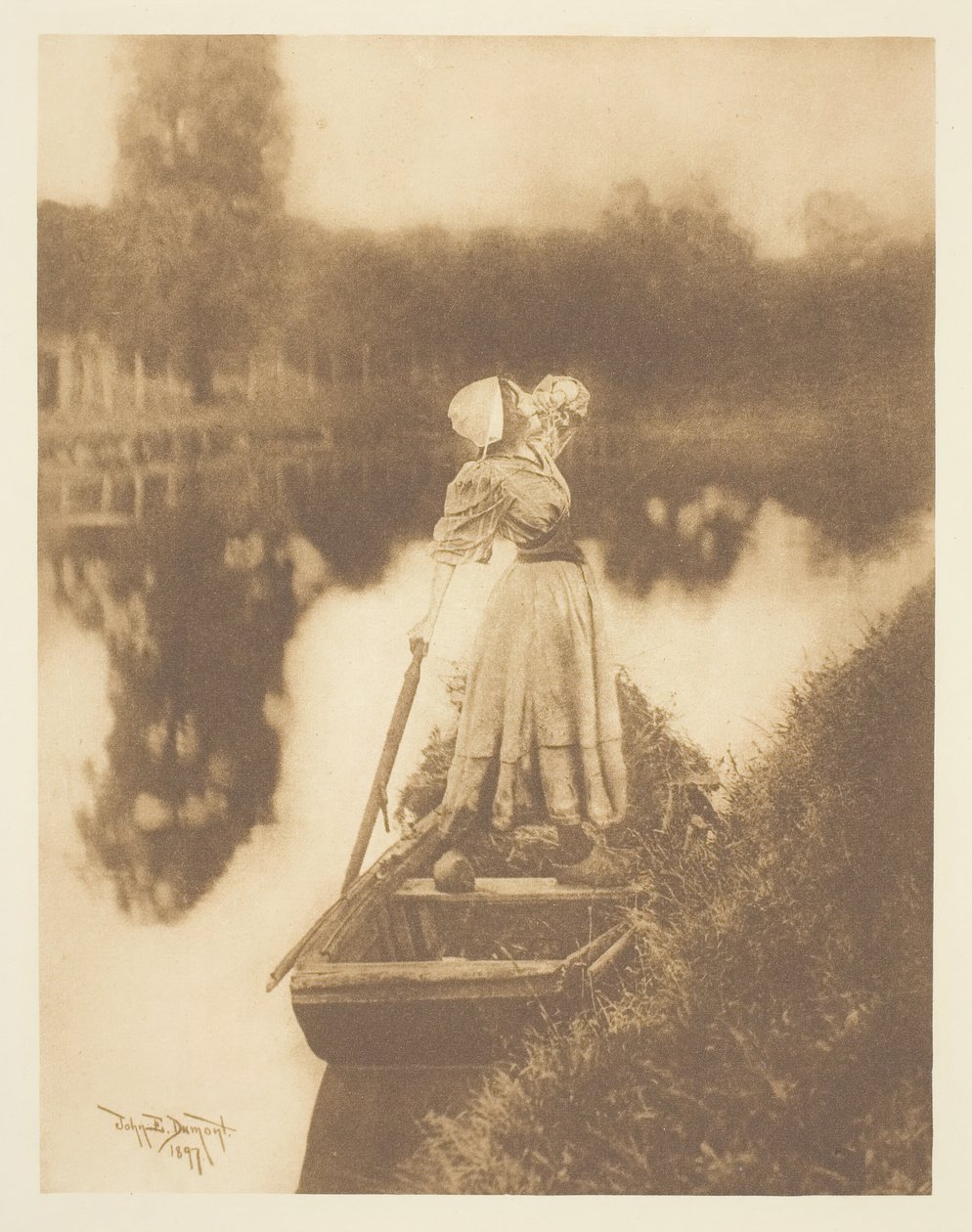 A komp üdvözlése, 1897. alkotó: John E. Dumont