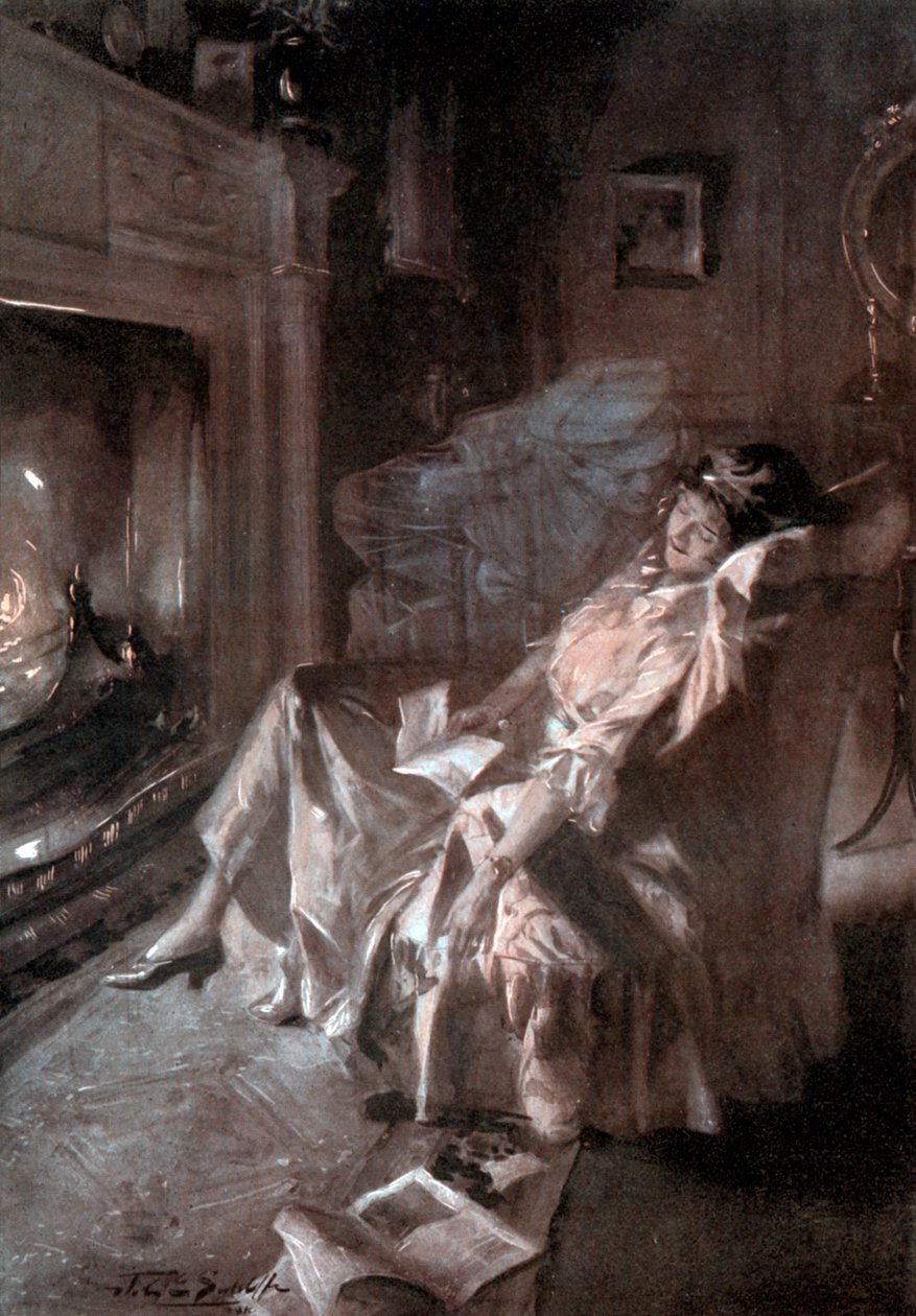 „Egy csók az árokból”, 1920 alkotó: John E Sutcliffe