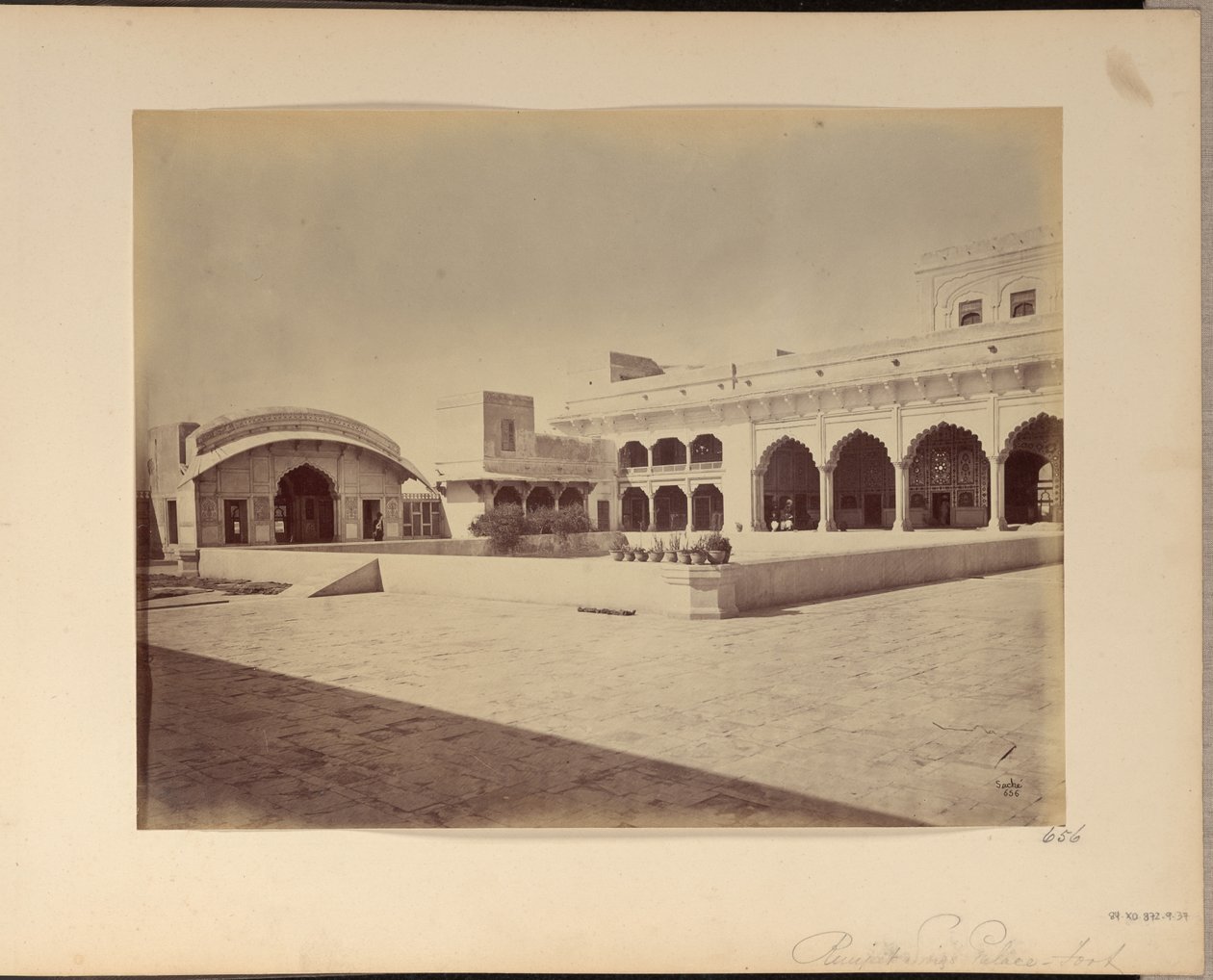 Runjeet Sing palotája - Fort alkotó: John Edward Saché