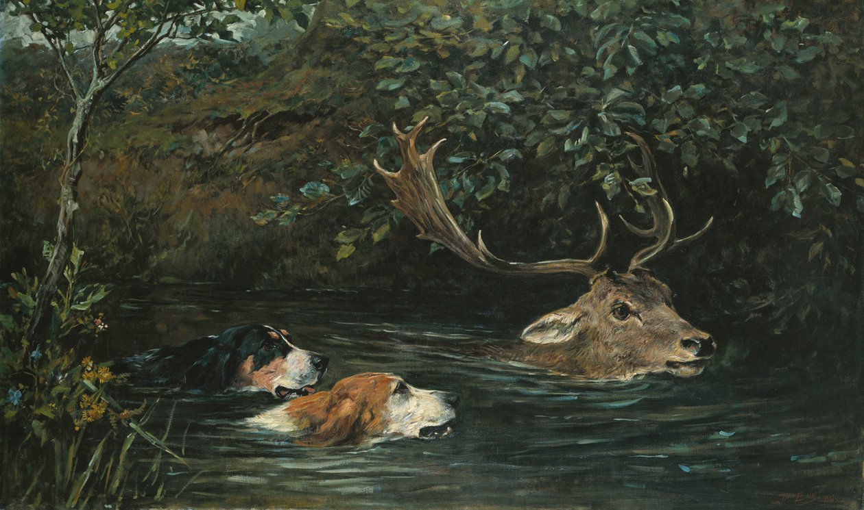 Gone to Water, 1899 alkotó: John Emms
