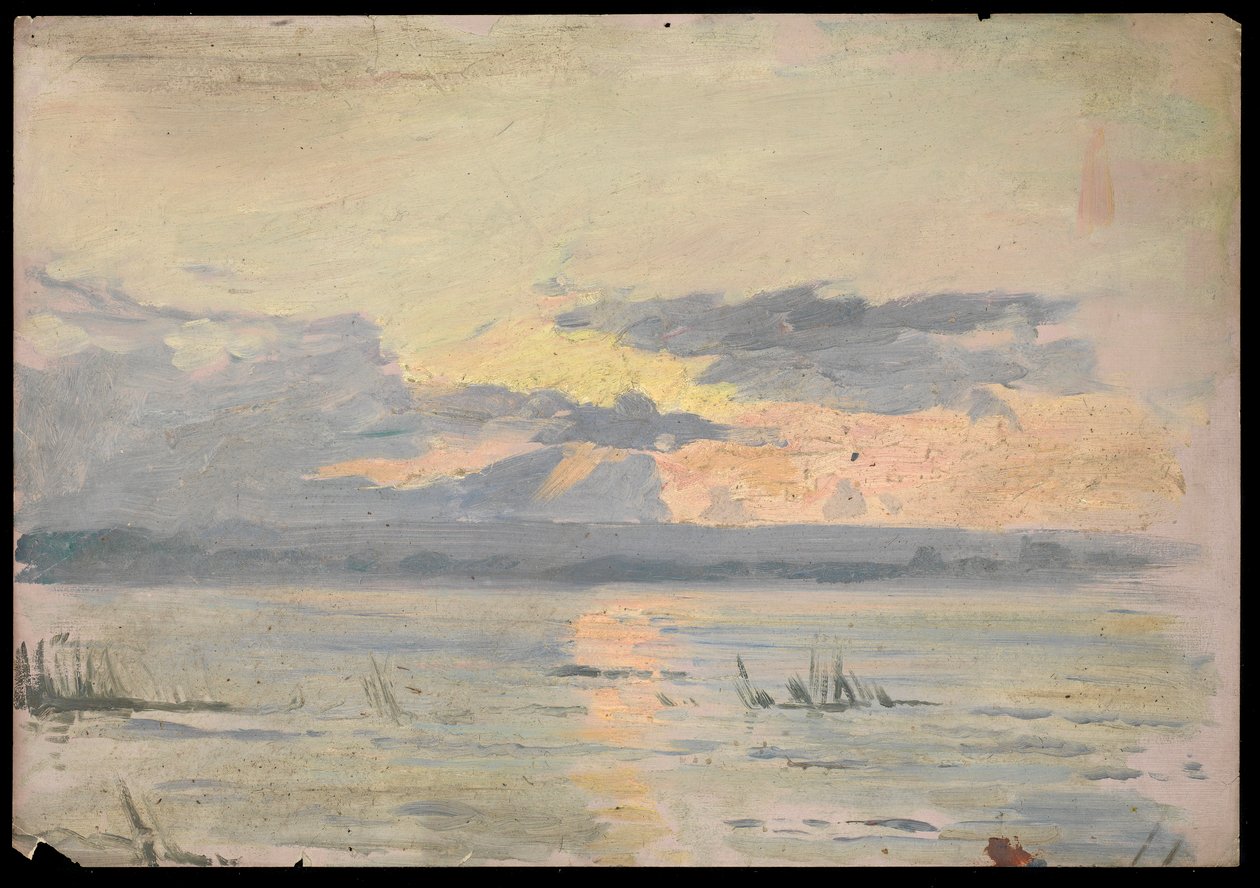 Tengeri táj (festmény) alkotó: John Everett