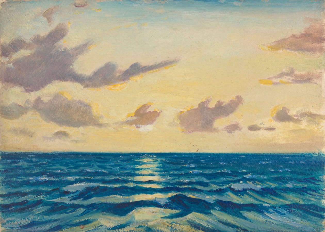 Tengeri táj (festmény) alkotó: John Everett