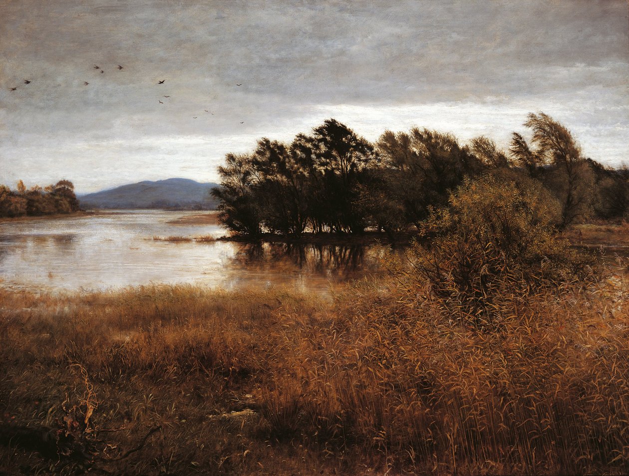 Hideg október, 1870 alkotó: John Everett Millais