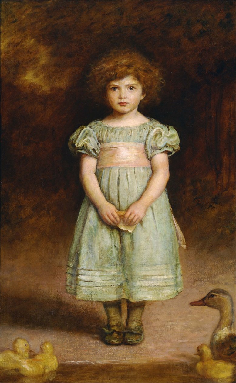 Kiskacsák alkotó: John Everett Millais