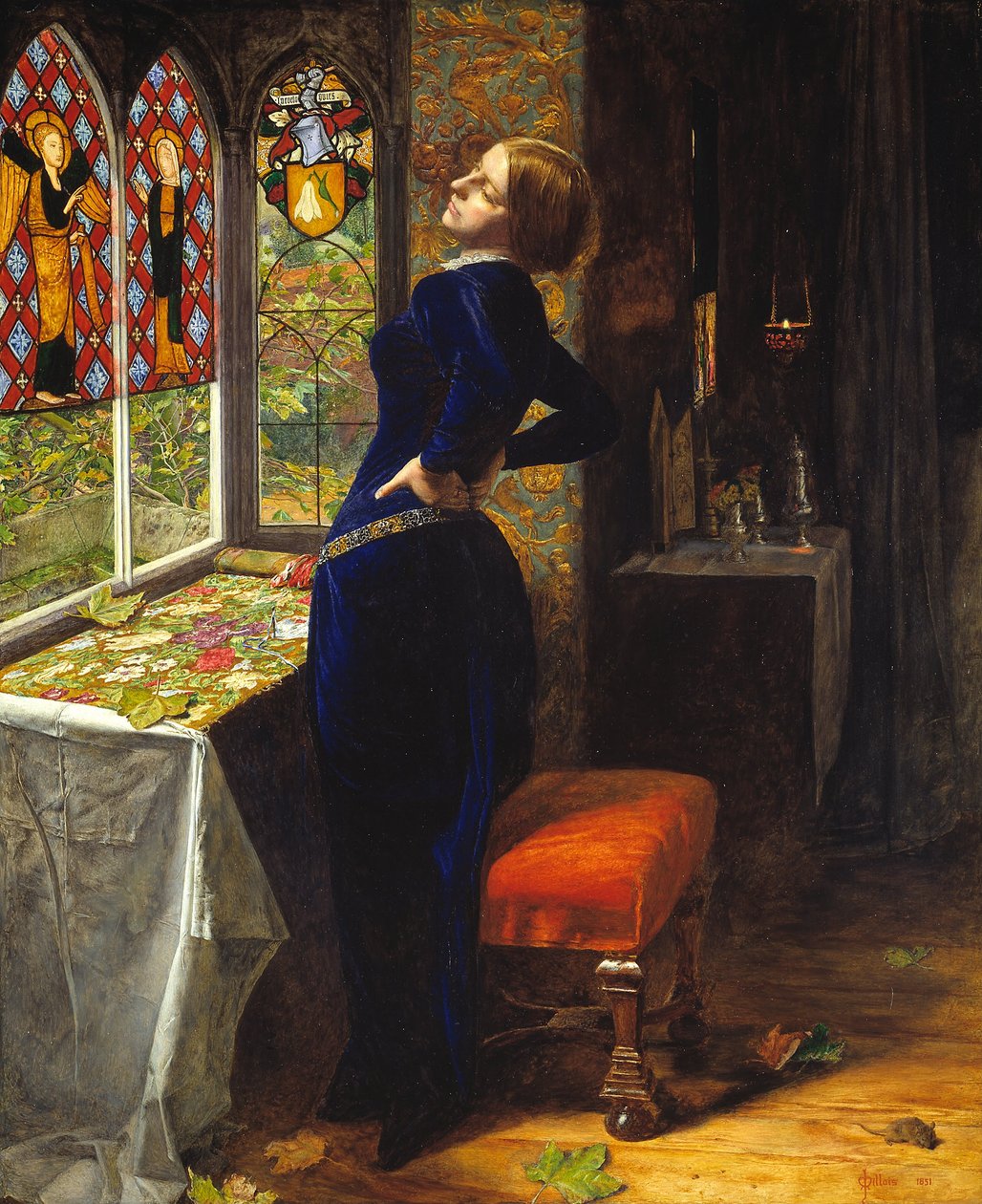 Mariana alkotó: John Everett Millais