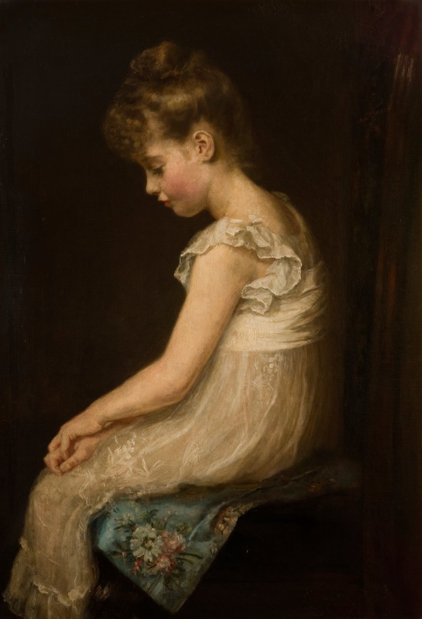Meditáció, 1879 alkotó: John Everett Millais