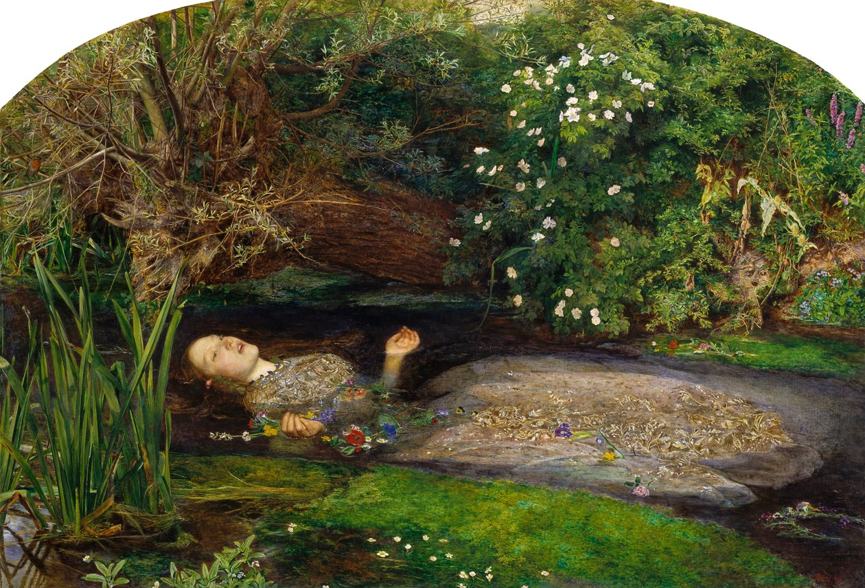 Ophelia alkotó: John Everett Millais