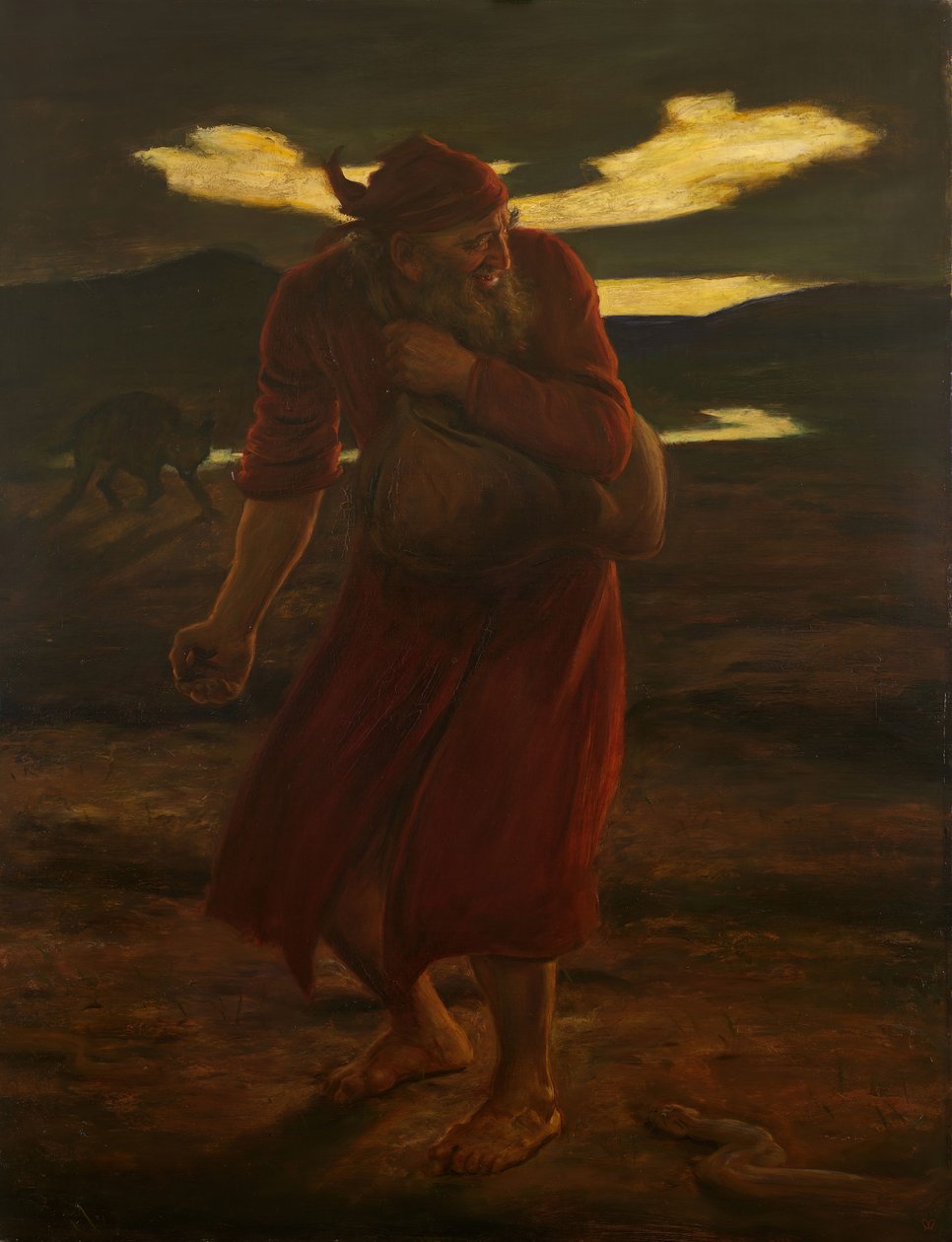 Példabeszéd a konkolyról, 1865. alkotó: John Everett Millais