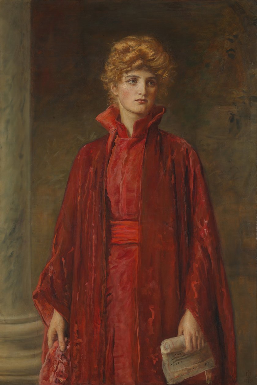 Portia, 1886. alkotó: John Everett Millais