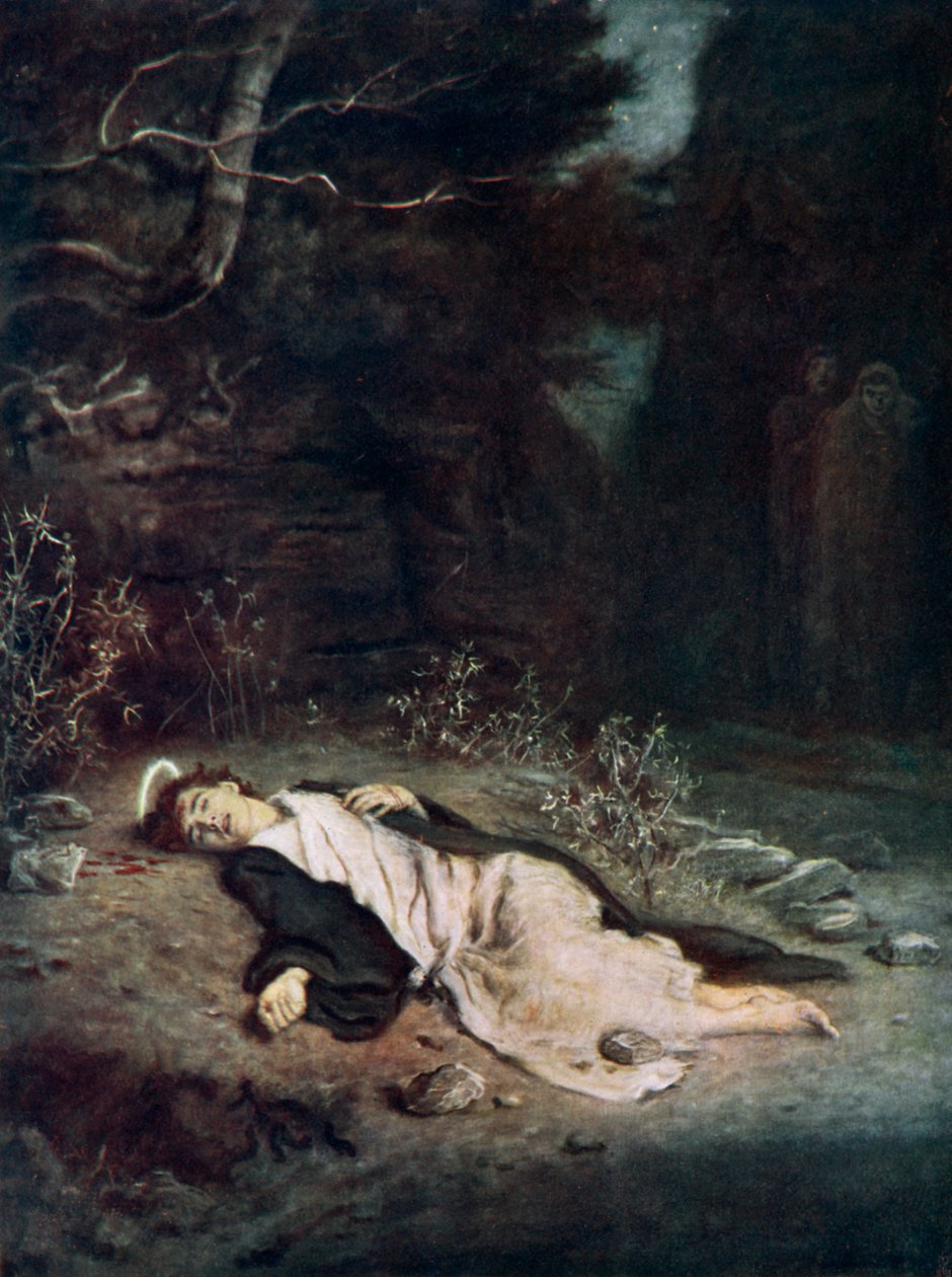 Szent István, 1895 1926. alkotó: John Everett Millais