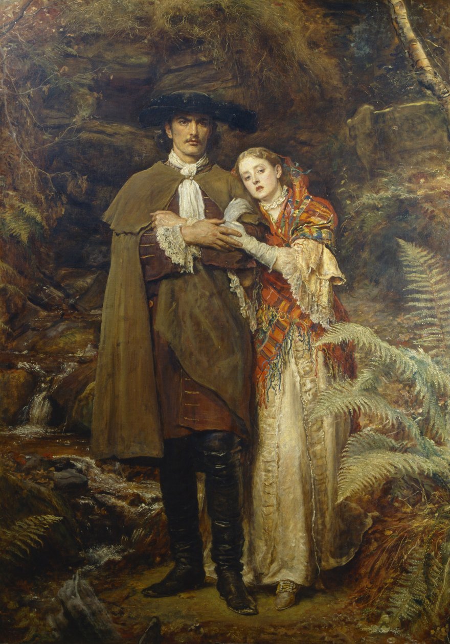 Lammermoor menyasszonya alkotó: John Everett Millais