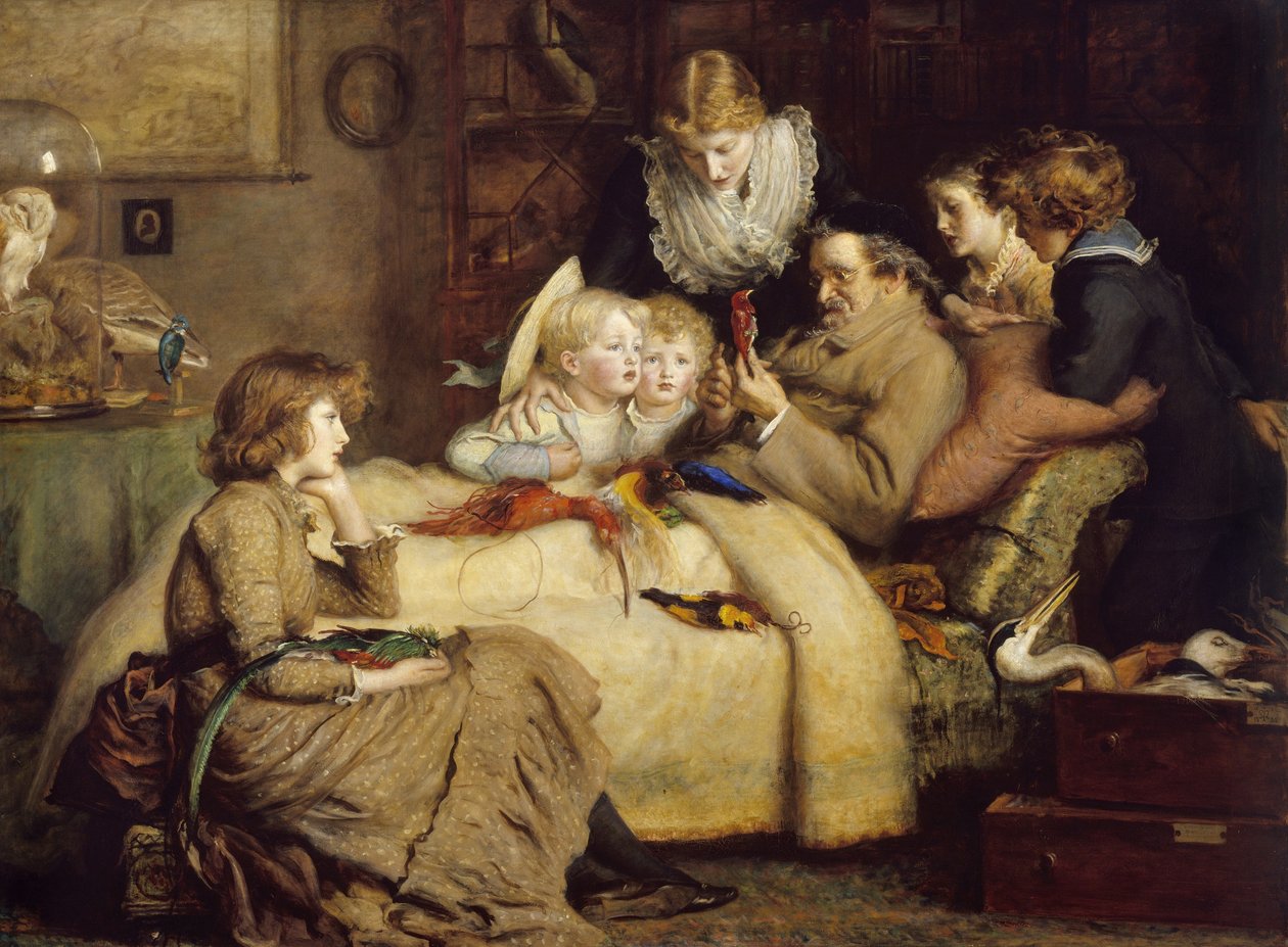 Az ornitológus alkotó: John Everett Millais