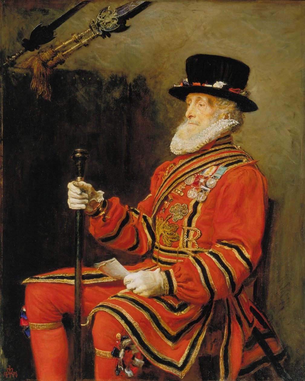 Az őrség főembere alkotó: John Everett Millais