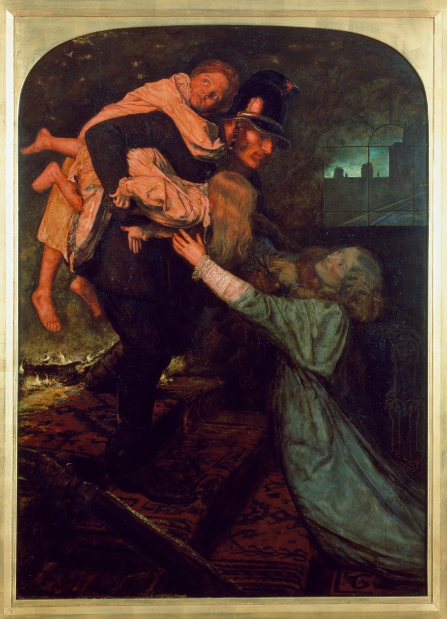 A megmentés alkotó: John Everett Millais