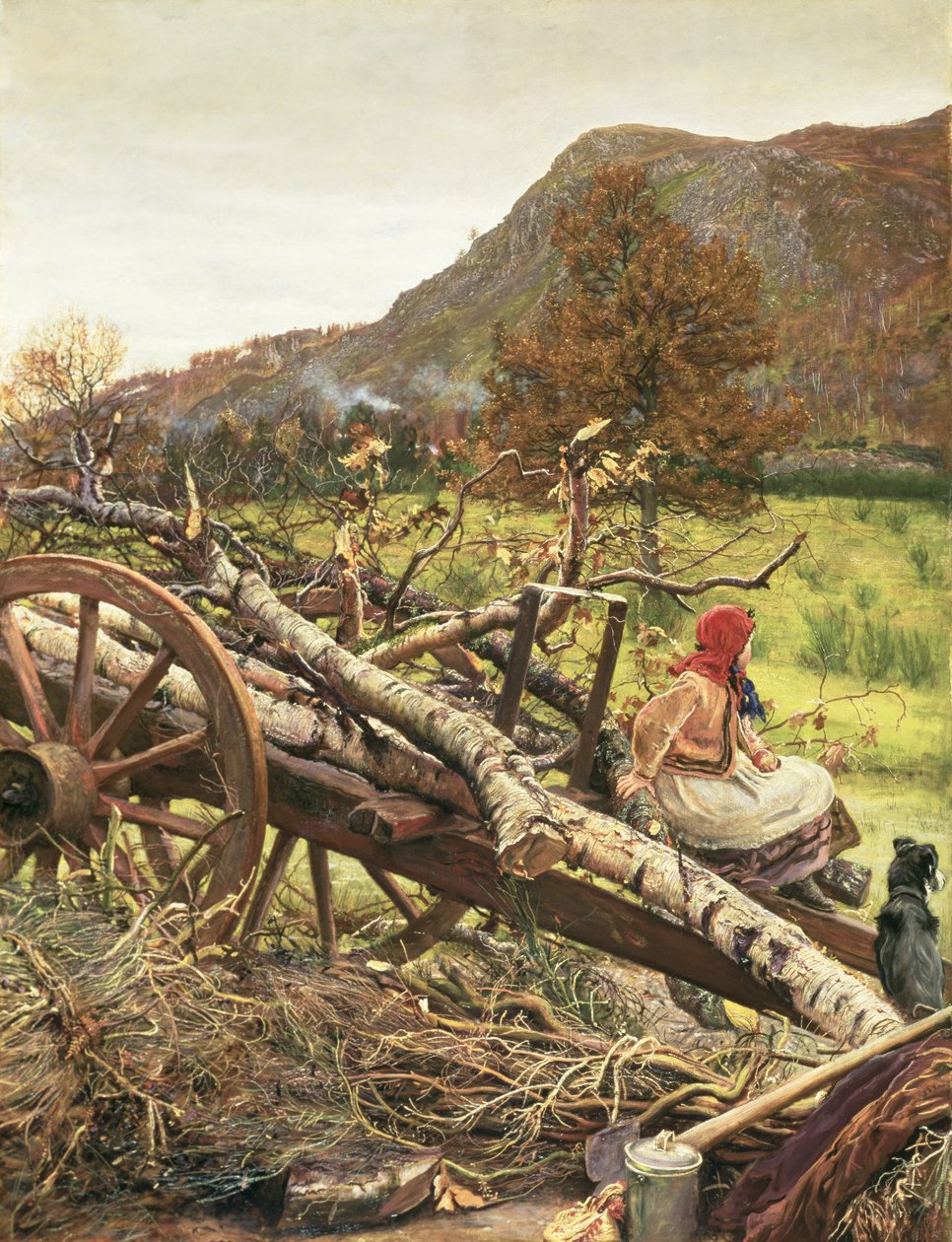 Winter Fuel alkotó: John Everett Millais