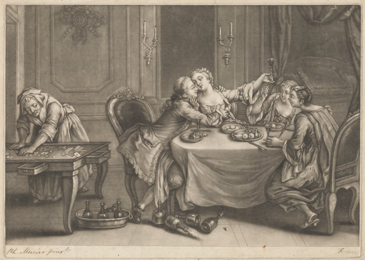 Tékozló fiú szajhákkal alkotó: John Faber the younger