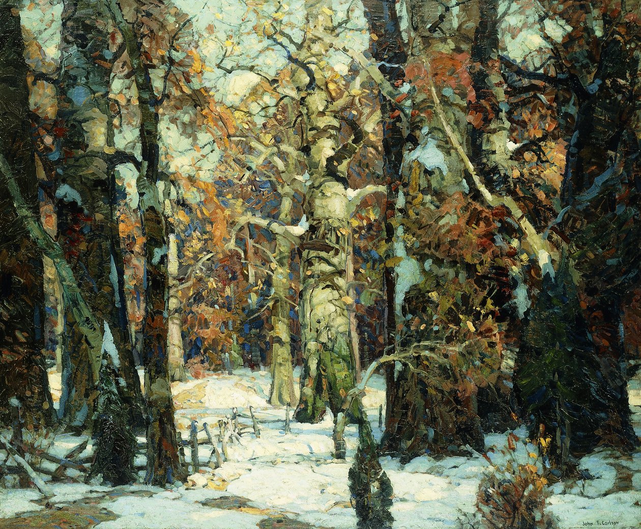 Aisles of the Forest, Berkshires alkotó: John Fabian Carlson