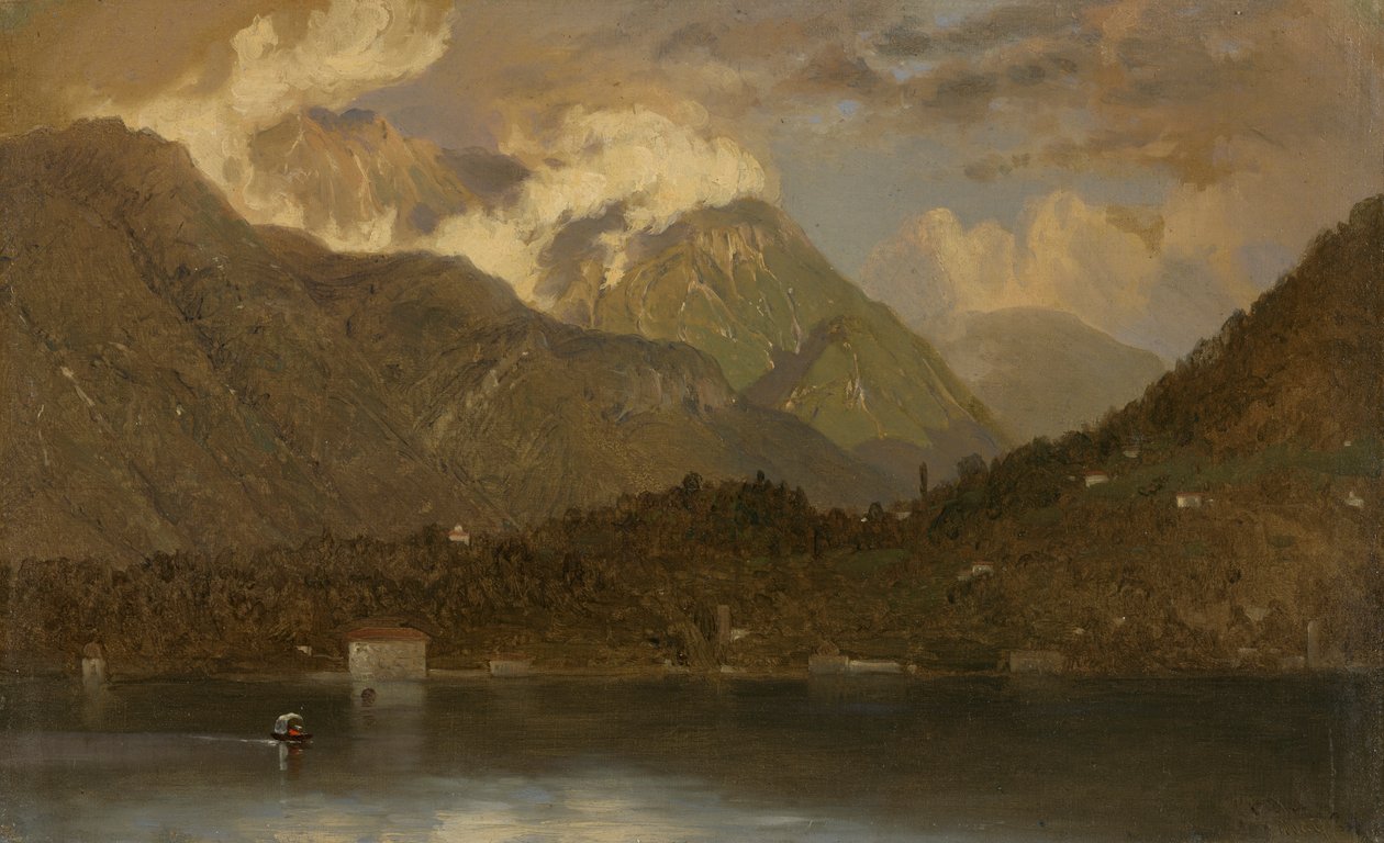 Comói-tó alkotó: John Ferguson Weir