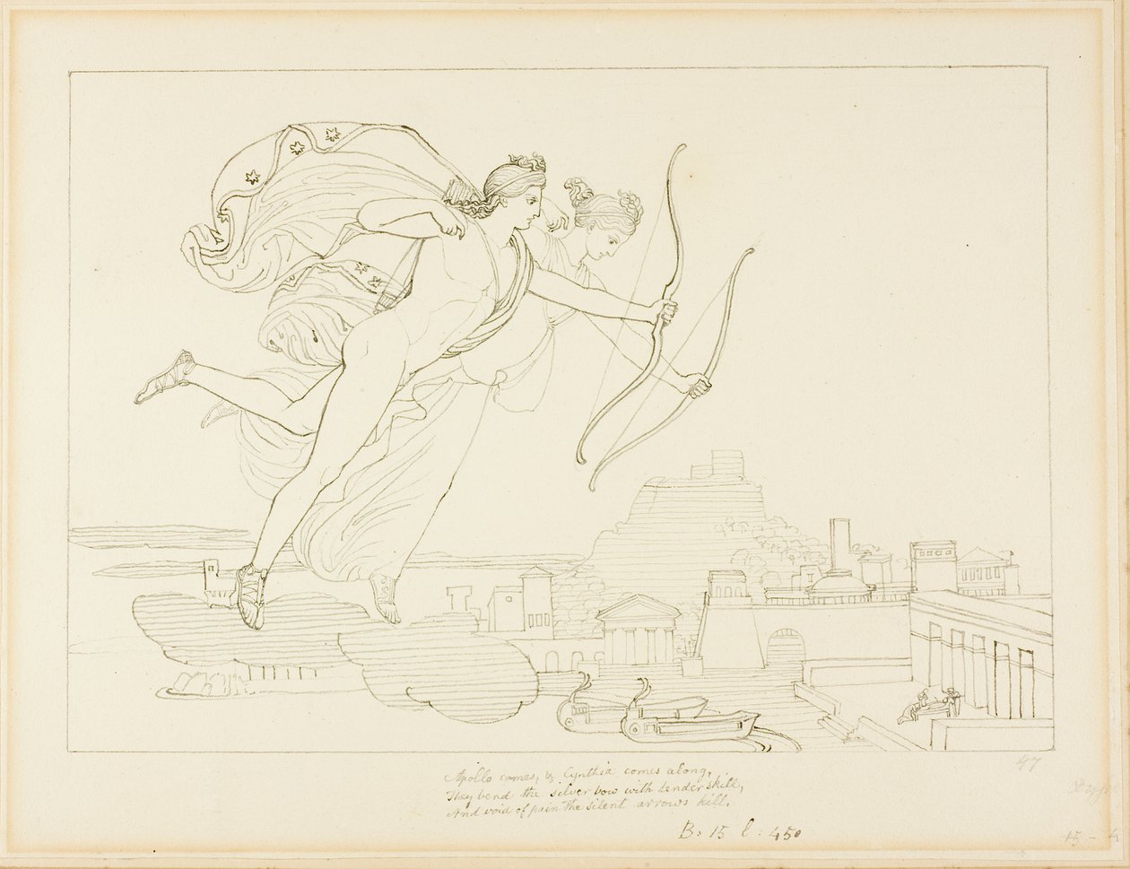 Apolló és Diana alkotó: John Flaxman