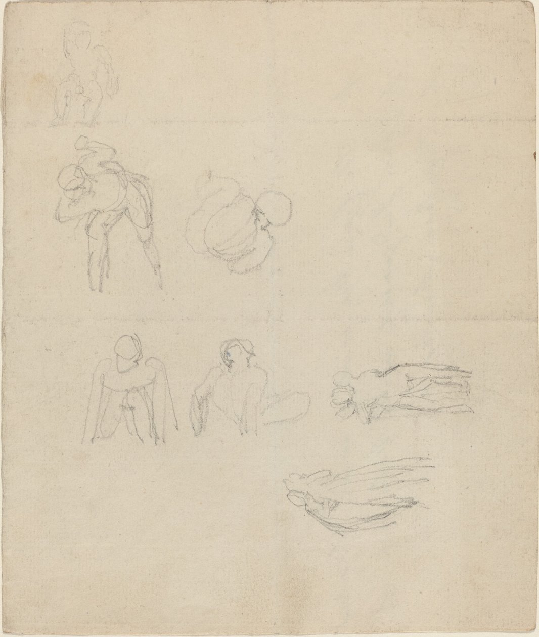 Sheet of Figures Studies alkotó: John Flaxman