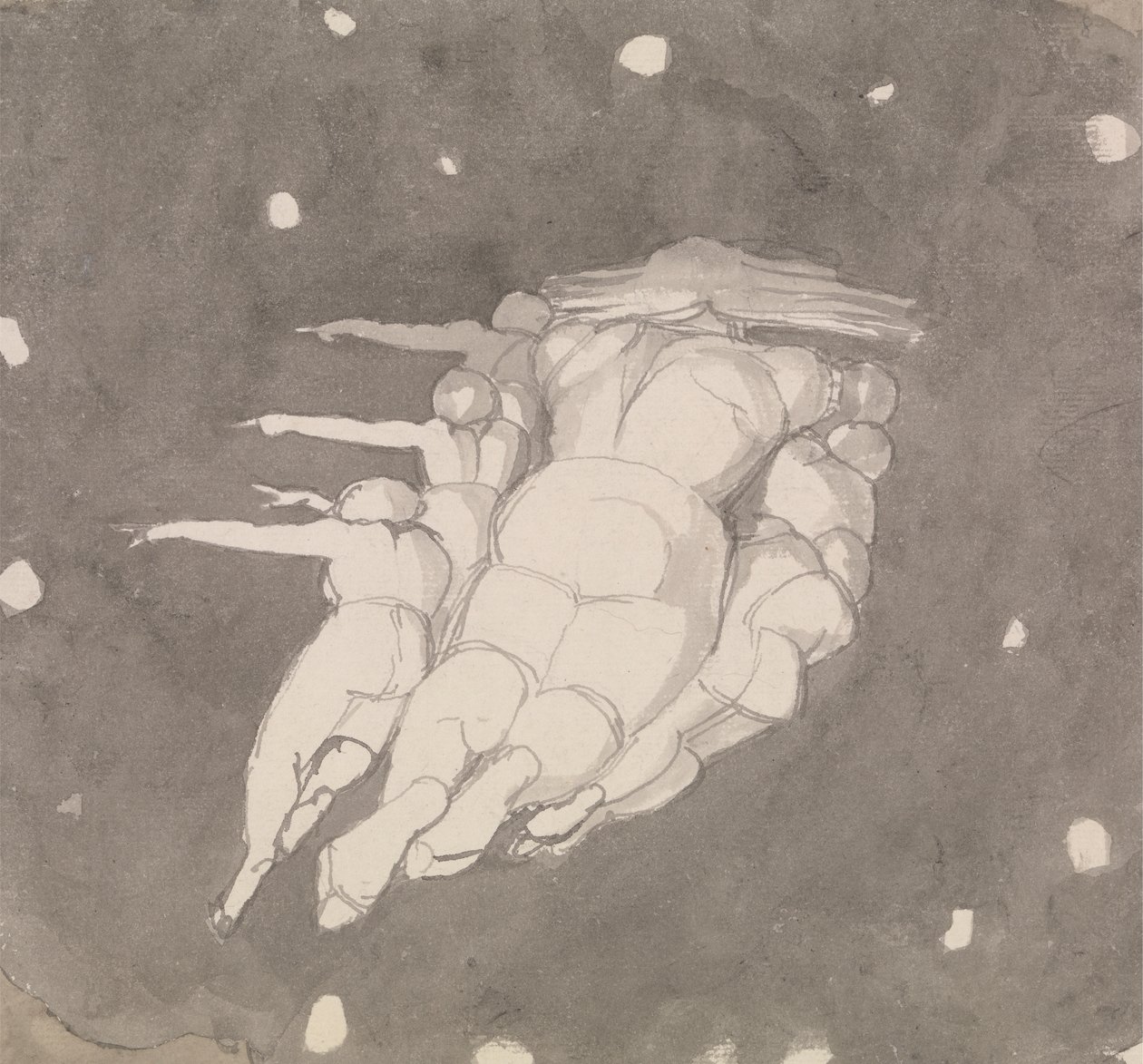 A mennyek teremtése alkotó: John Flaxman