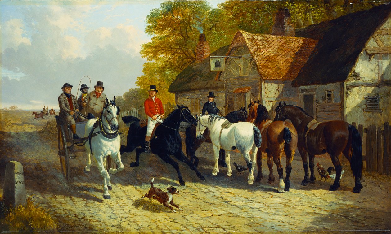 Elmegyünk a Barnet vásárra alkotó: John Frederick Herring Junior