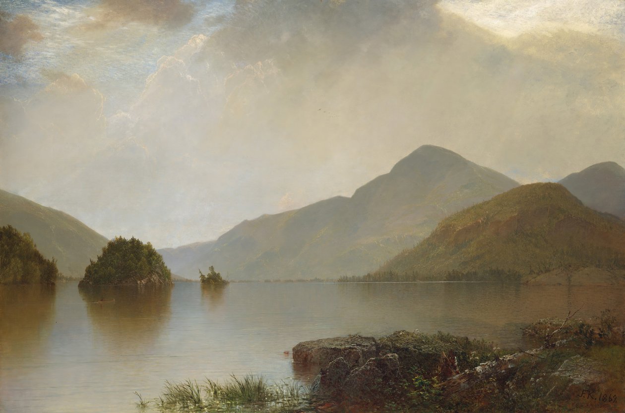 George-tó, 1869. alkotó: John Frederick Kensett