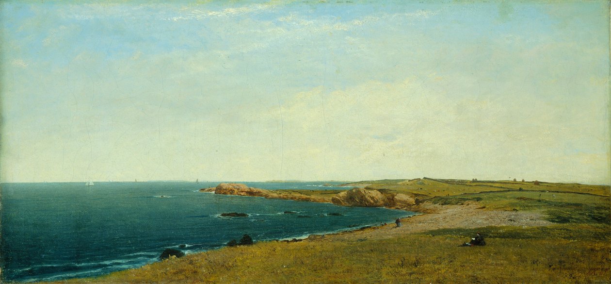 Newport közelében, 1869. alkotó: John Frederick Kensett