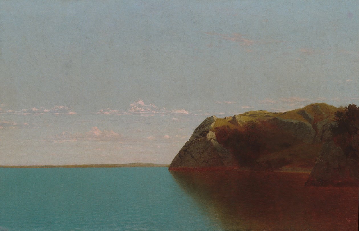 Newport Rocks, 1872. alkotó: John Frederick Kensett