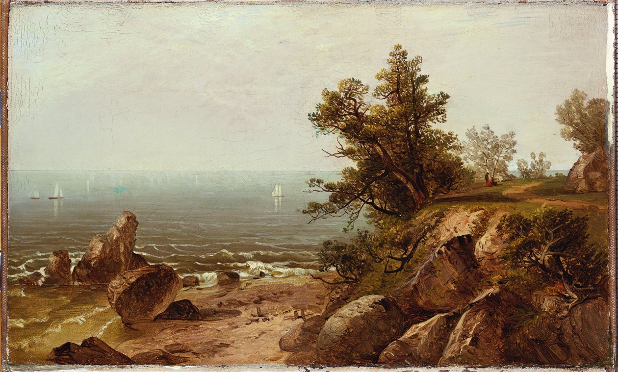 A parton, Beverly, Massachusetts alkotó: John Frederick Kensett