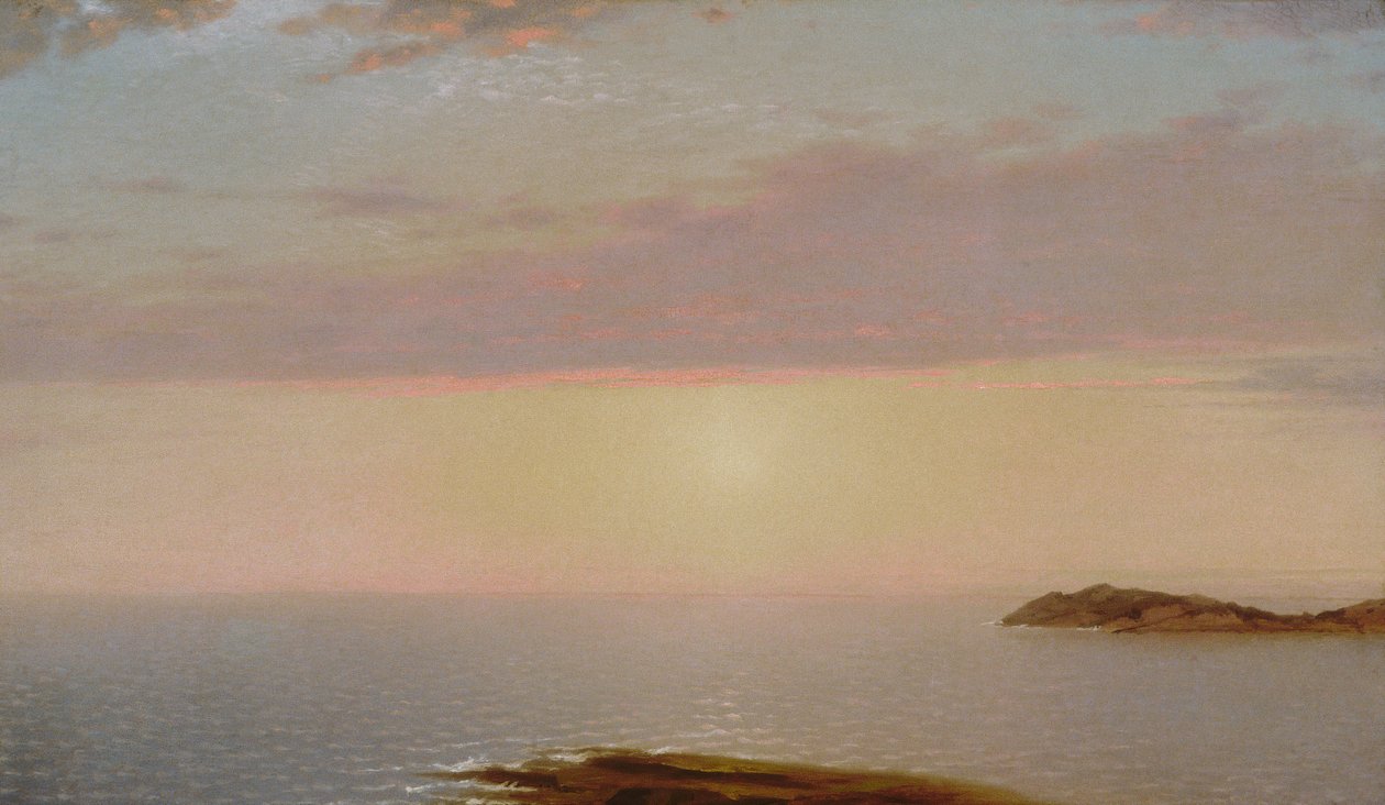 Naplemente, 1872. alkotó: John Frederick Kensett