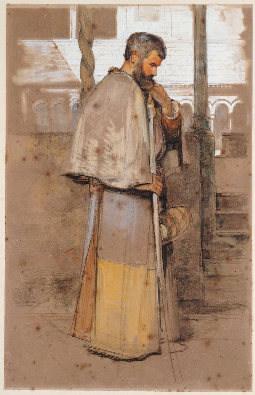 Egy nápolyi szerzetes alkotó: John Frederick Lewis