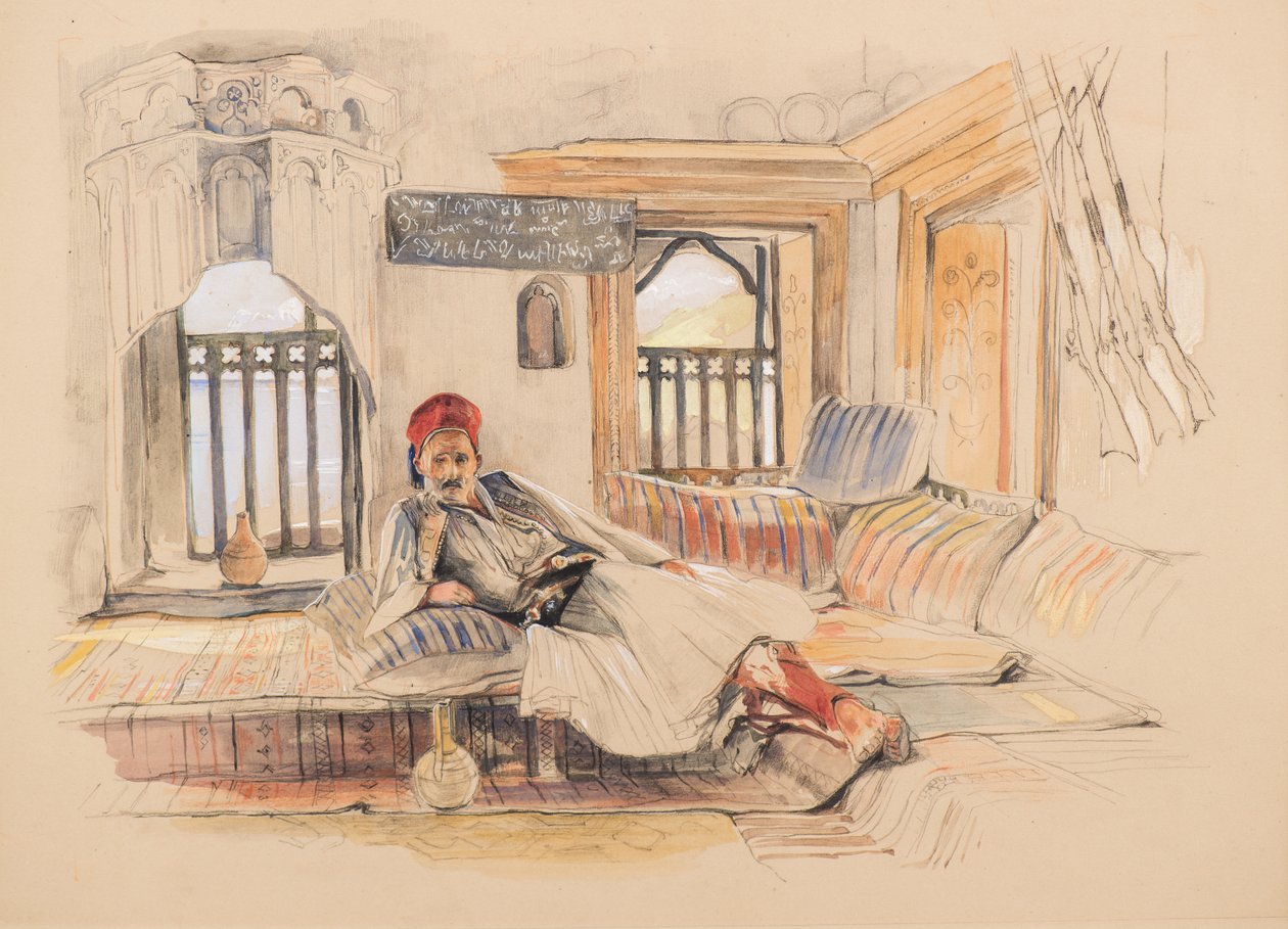 Keleti belső tér alkotó: John Frederick Lewis