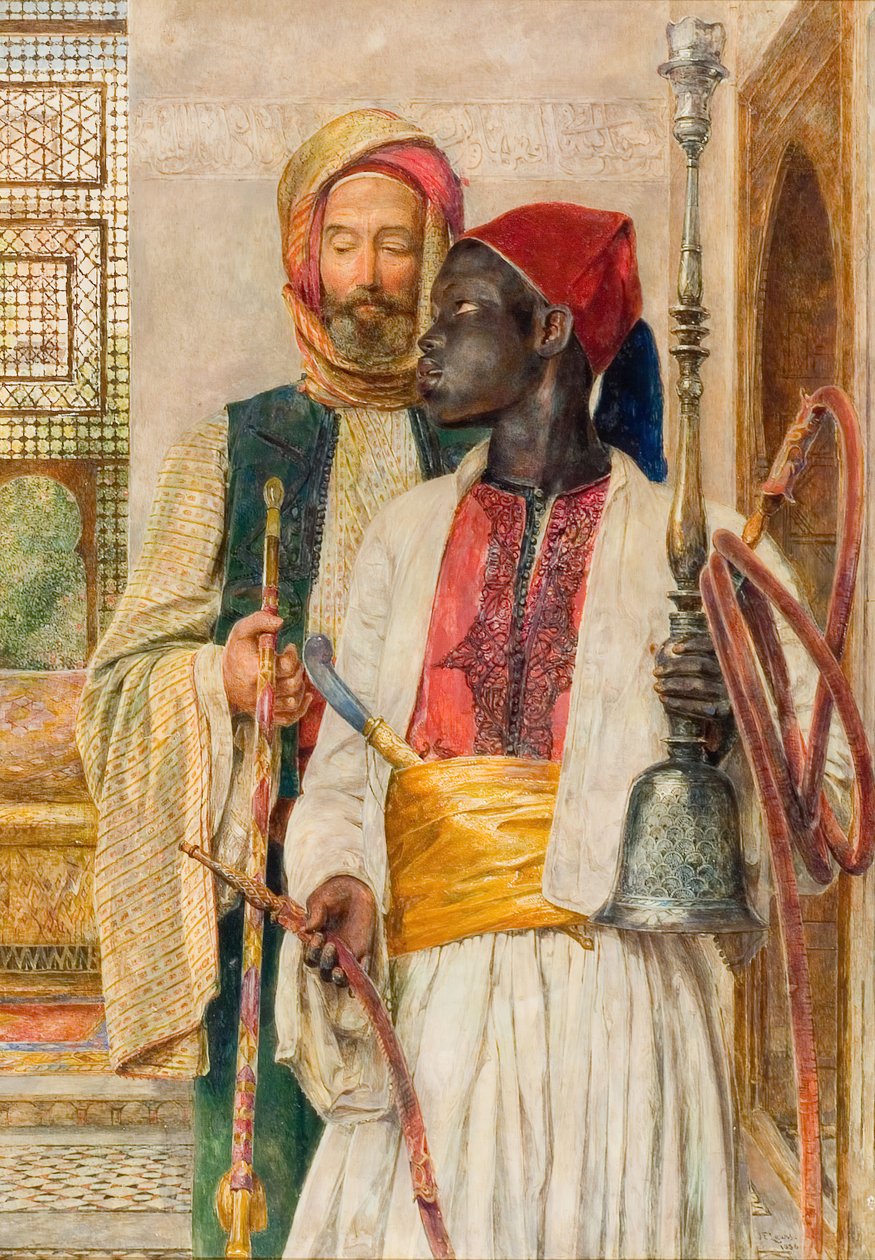 A csőszállító, 1856. alkotó: John Frederick Lewis