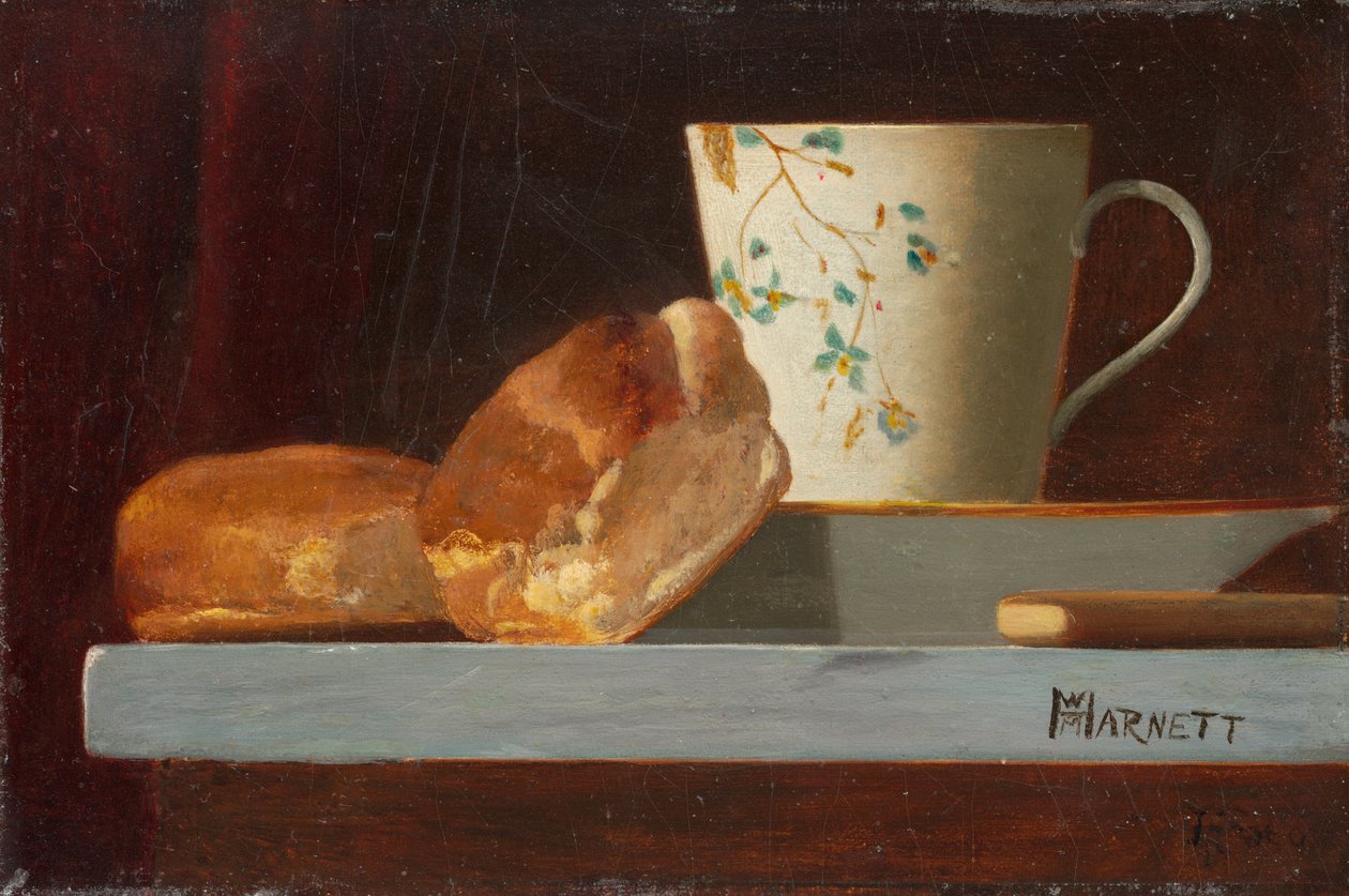 Reggeli, c. 1890-es évek. alkotó: John Frederick Peto