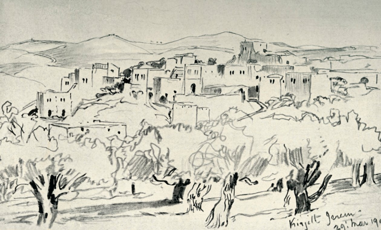 Kirjath-Jearim, 1902. alkotó: John Fulleylove