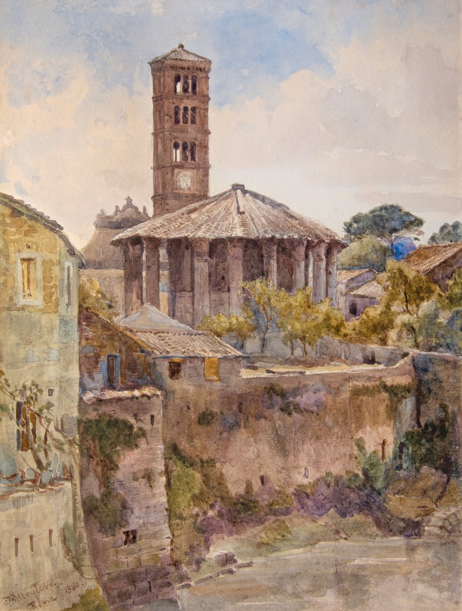 Vesta-templom, Róma alkotó: John Fulleylove