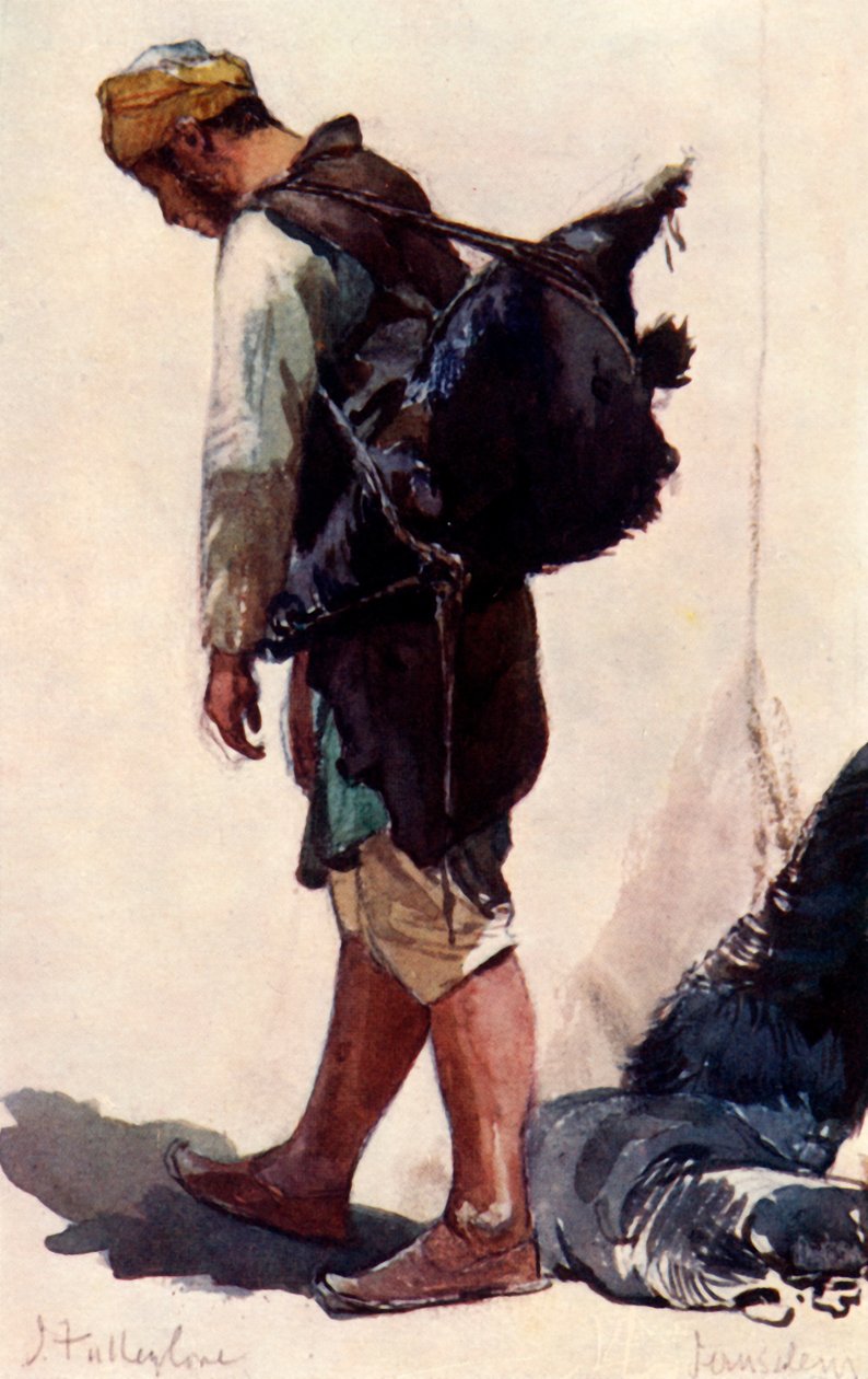 Vízszállító álló ábra, 1902. alkotó: John Fulleylove