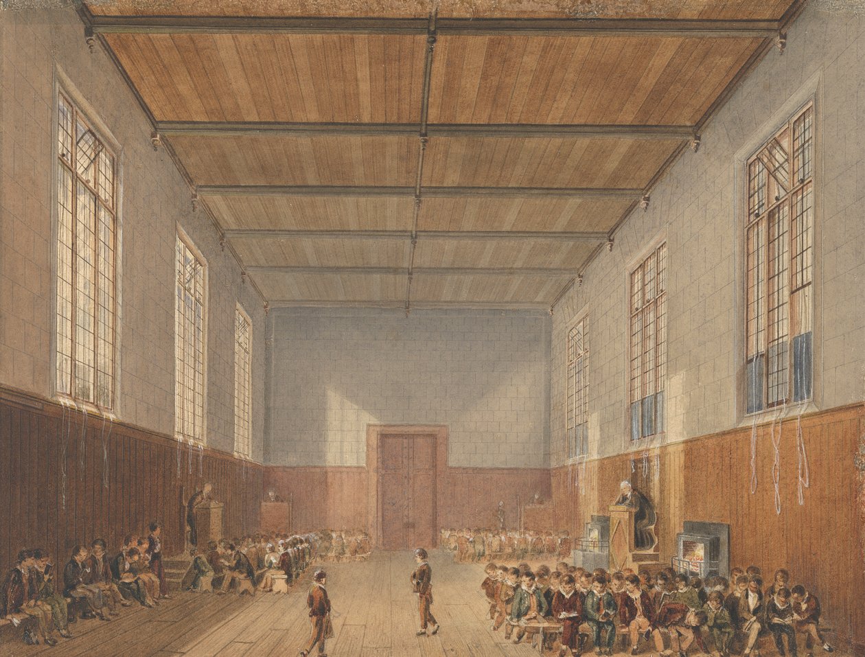 A Hall, a Rögbi Iskola alkotó: John Gendall