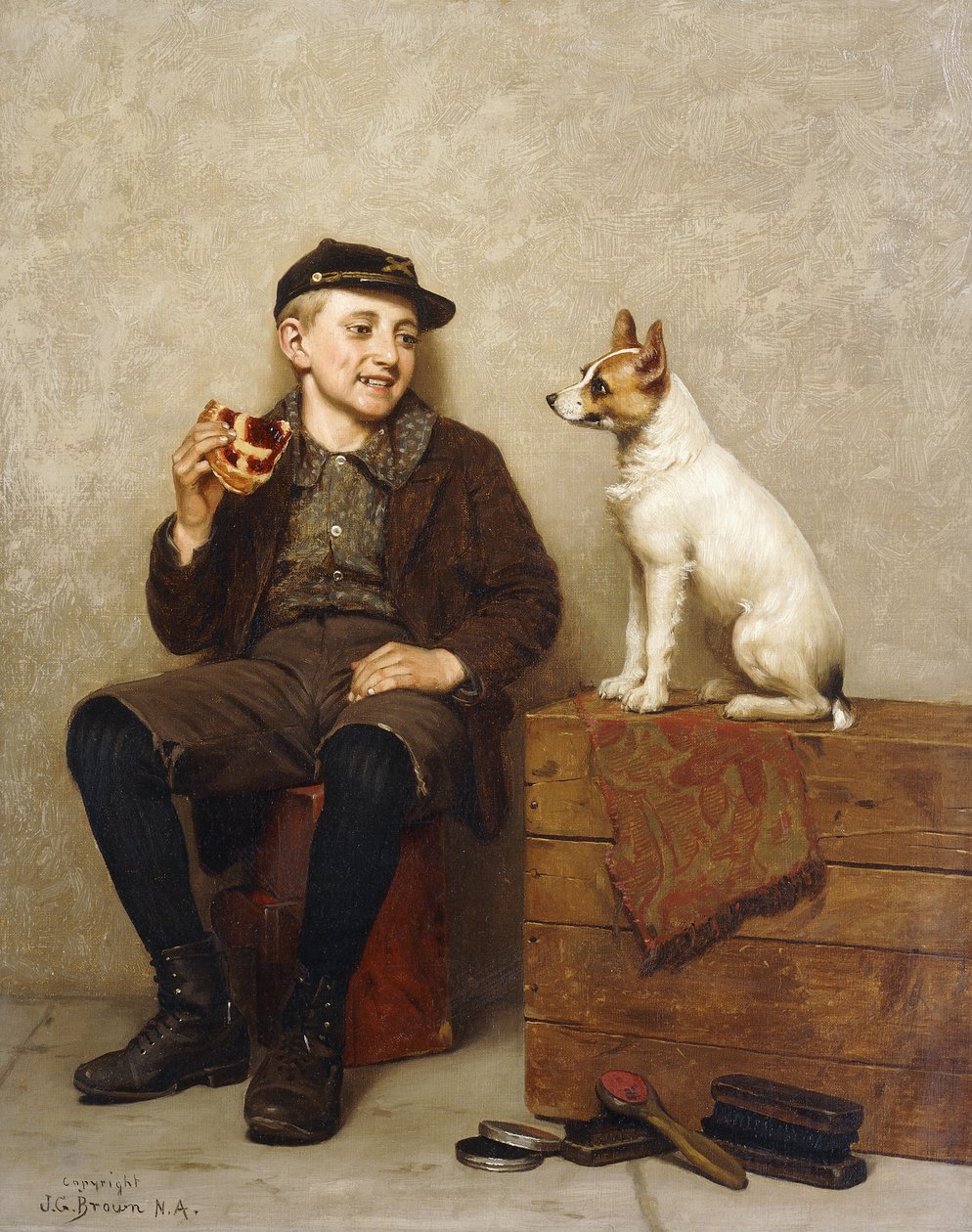 Megosztom Veled, alkotó: John George Brown