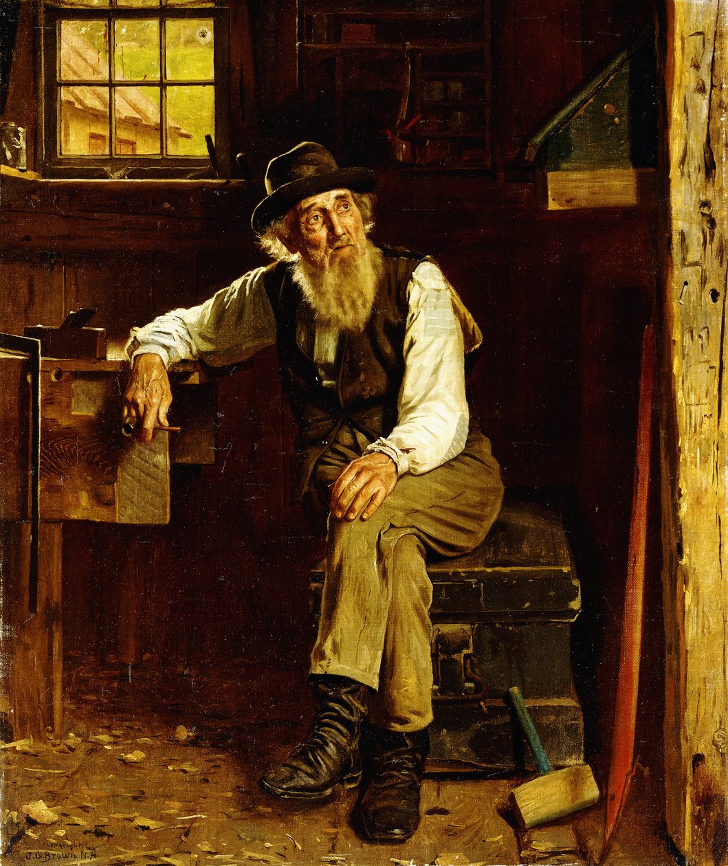 A múltban élni, alkotó: John George Brown
